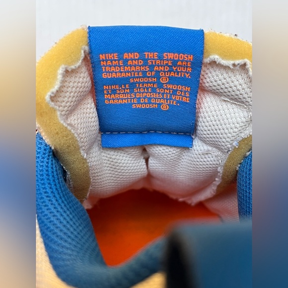 Nike Dunk Low Disrupt Supa Sneakers Multicolor White Orange Blue W10 M8.5 - Picture 6 of 10